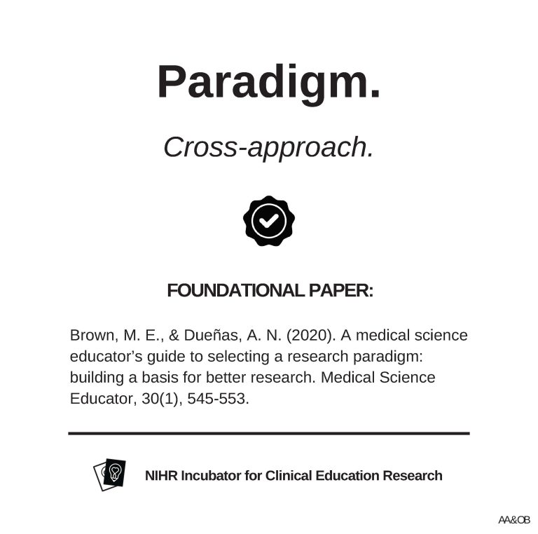 Paradigm - Incubator for Clinical Education Research